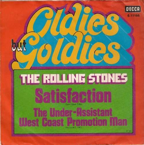 Cover The Rolling Stones - Satisfaction (7, Single, Mono, RE) Schallplatten Ankauf