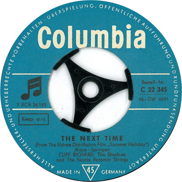 Cover Cliff Richard And The Shadows* - The Next Time  (7, Single) Schallplatten Ankauf