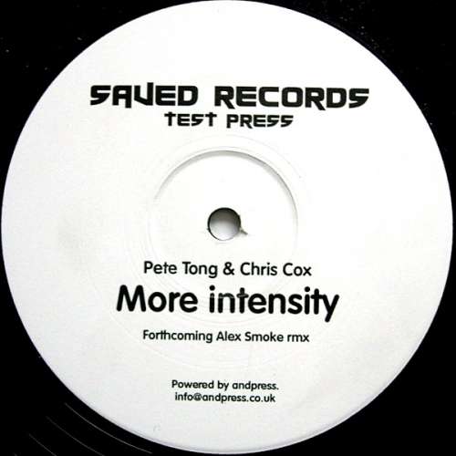 Cover Pete Tong & Chris Cox - More Intensity (12, S/Sided, TP) Schallplatten Ankauf