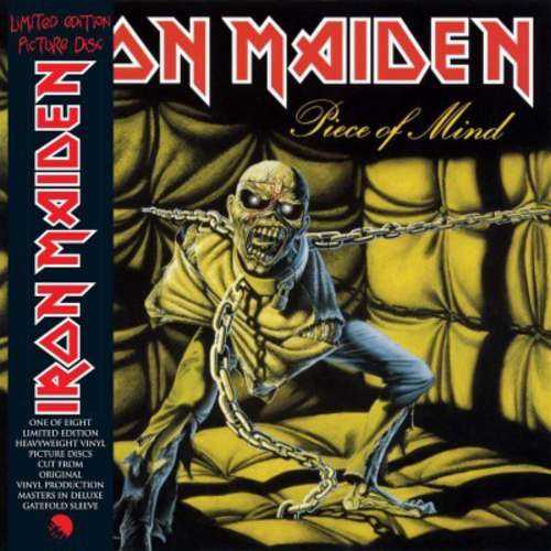 Cover Iron Maiden - Piece Of Mind (LP, Album, Ltd, Pic, RE) Schallplatten Ankauf