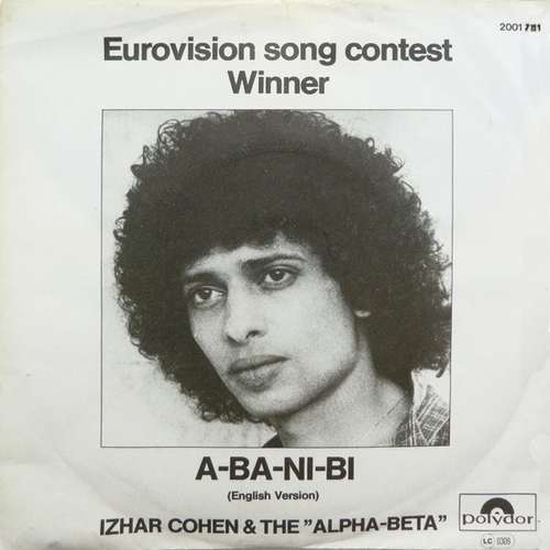 Cover Izhar Cohen & The Alpha-Beta - A-Ba-Ni-Bi (7, Single) Schallplatten Ankauf