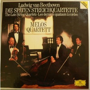 Cover Ludwig van Beethoven, Melos Quartett - Die Späten Streichquartette • The Late String Quartets (4xLP + Box) Schallplatten Ankauf