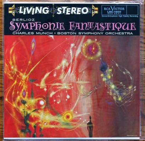 Cover Berlioz*, Charles Munch ∙ Boston Symphony Orchestra - Symphonie Fantastique (LP, Num, RE, 180) Schallplatten Ankauf