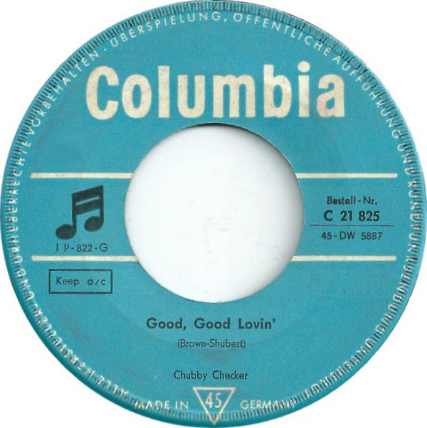 Cover Chubby Checker - Good, Good Lovin' (7, Single) Schallplatten Ankauf