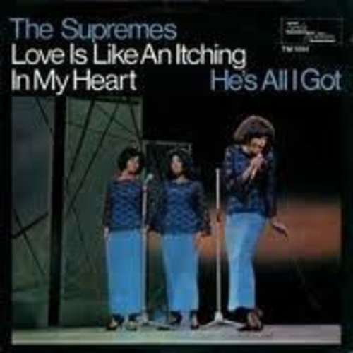 Cover The Supremes - Love Is Like An Itching In My Heart / He's All I Got (7, Single) Schallplatten Ankauf