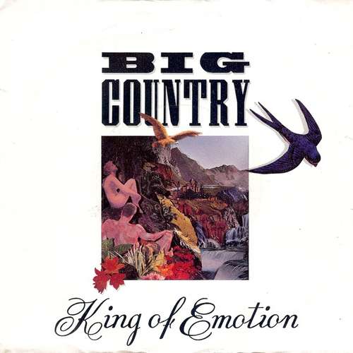 Cover Big Country - King Of Emotion (7, Single, Blu) Schallplatten Ankauf