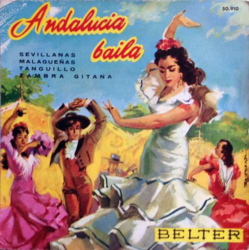 Cover Paquito Simon* Y Juan Garcia* Y Conjunto De Baile - Andalucía Baila (7, EP) Schallplatten Ankauf