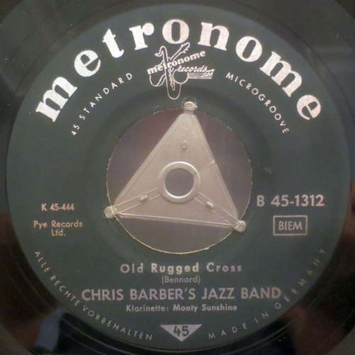 Cover Chris Barber's Jazz Band - Old Rugged Cross / When You And I Were Young, Maggie (7, Single) Schallplatten Ankauf