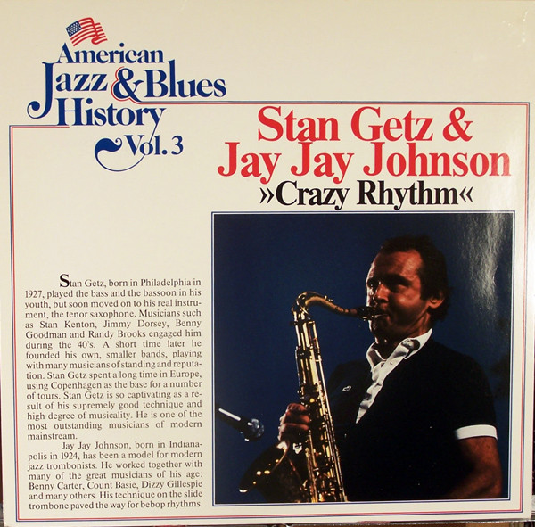 Cover Stan Getz & Jay Jay Johnson* - Crazy Rhythm (LP, Comp) Schallplatten Ankauf