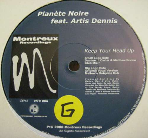 Cover Planète Noire - Keep Your Head Up (12) Schallplatten Ankauf