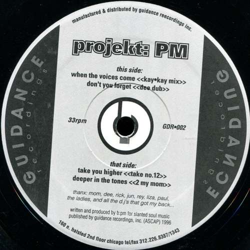 Cover Projekt: PM - When The Voices Come (12) Schallplatten Ankauf