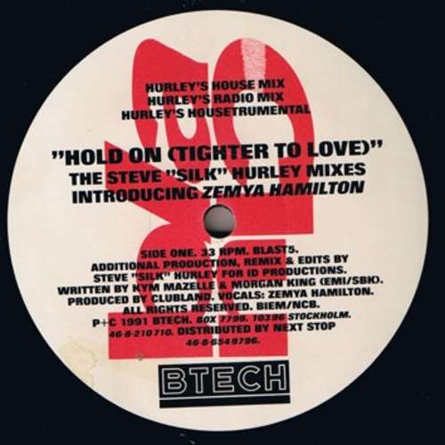 Cover Hold On (Tighter To Love) (The Steve Silk Hurley Mixes) Schallplatten Ankauf