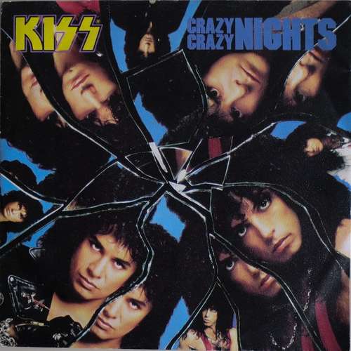 Cover Kiss - Crazy Crazy Nights (7) Schallplatten Ankauf