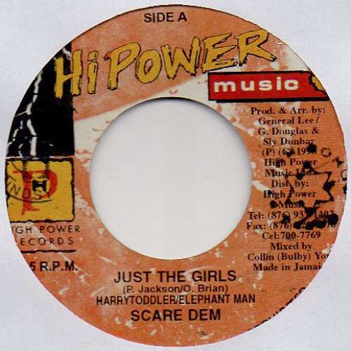 Cover Scare Dem* - Just The Girls (7) Schallplatten Ankauf