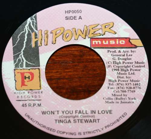 Bild Tinga Stewart - Won't You Fall In Love (7) Schallplatten Ankauf