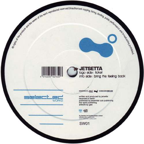 Bild Jetsetta - Ticket / Bring The Feeling Back (12) Schallplatten Ankauf