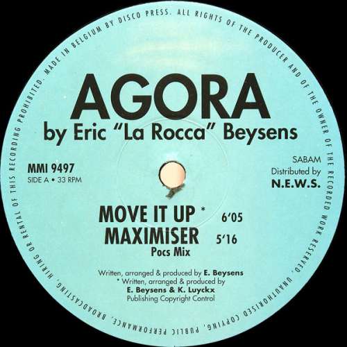 Cover Agora (2) - Move It Up (12) Schallplatten Ankauf