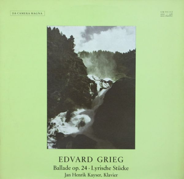 Cover Edvard Grieg, Jan Henrik Kayser - Ballade Op. 24 ・ Lyrische Stücke (LP, Album) Schallplatten Ankauf