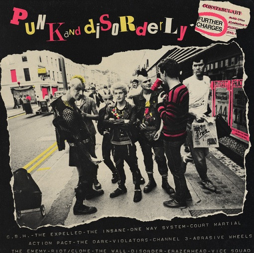 Cover Various - Punk And Disorderly - Further Charges (LP, Comp) Schallplatten Ankauf