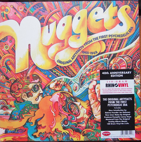 Cover Various - Nuggets: Original Artyfacts From The First Psychedelic Era 1965-1968 (2xLP, Comp, RE, 180) Schallplatten Ankauf