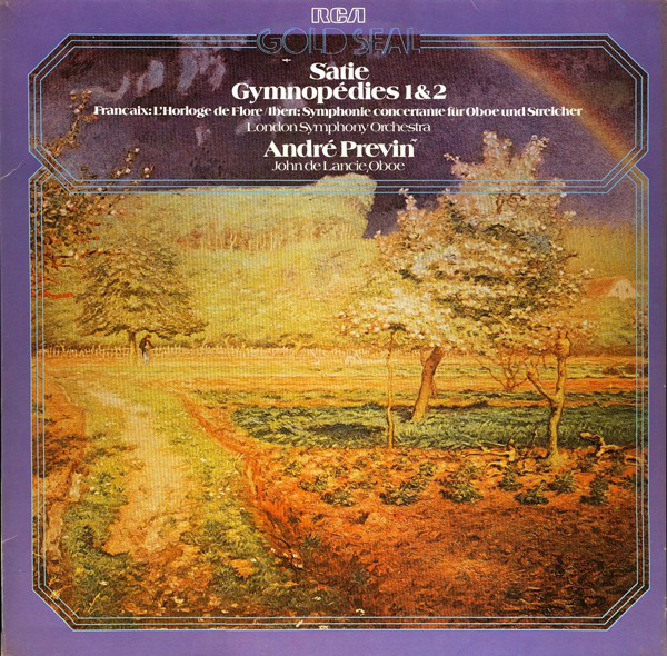 Cover Satie*, André Previn, London Symphony Orchestra*, John De Lancie - Gymnopédies 1 & 2 (LP, Album) Schallplatten Ankauf