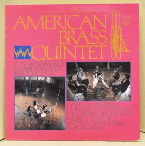 Cover American Brass Quintet - Plays Renaissance, Elizabethan And Baroque Music (LP, Album, Gat) Schallplatten Ankauf