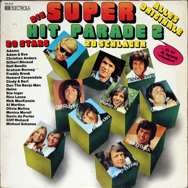 Bild Various - Die Super Hitparade 2 (20 Stars 20 Schlager Alles Originale) (LP, Comp) Schallplatten Ankauf