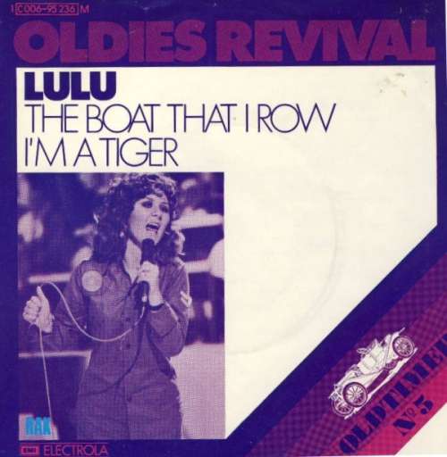 Cover Lulu - The Boat That I Row / I'm A Tiger (7, RE) Schallplatten Ankauf