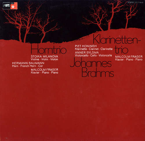 Cover Johannes Brahms - Horntrio - Klarinettentrio (LP, Album, RE) Schallplatten Ankauf