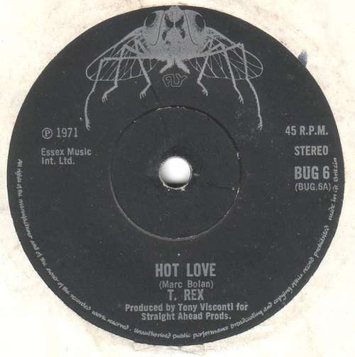 Cover T. Rex - Hot Love (7, Single, RP, Sol) Schallplatten Ankauf