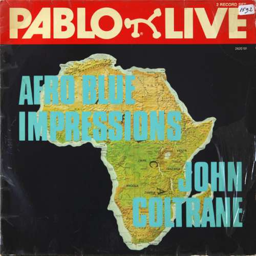 Cover John Coltrane - Afro Blue Impressions (2xLP, Album, Mono, Gat) Schallplatten Ankauf