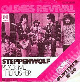 Cover Steppenwolf - Rock Me / The Pusher (7, Single) Schallplatten Ankauf