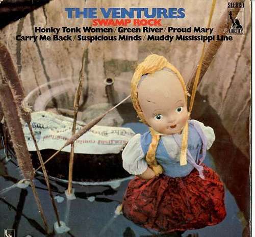 Cover The Ventures - Swamp Rock (LP, Album) Schallplatten Ankauf
