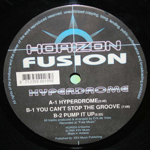 Cover Fusion (7) - Hyperdrome (12) Schallplatten Ankauf