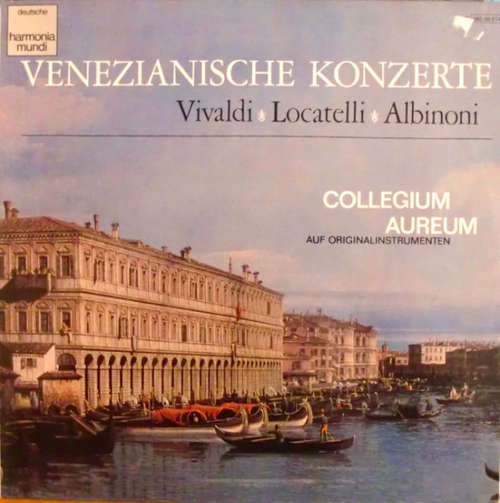 Cover Vivaldi*, Locatelli*, Albinoni*, Collegium Aureum - Venezianische Konzerte (LP, RE, Gat) Schallplatten Ankauf