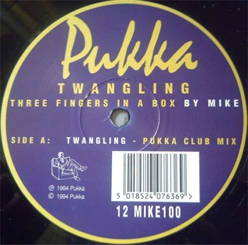 Cover zu Twangling - Twangling (Three Fingers In A Box) (12, Single) Schallplatten Ankauf