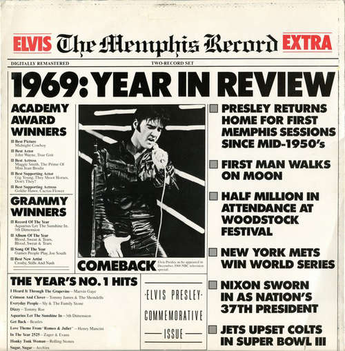 Cover Elvis Presley - The Memphis Record (2xLP, Comp, Gat) Schallplatten Ankauf