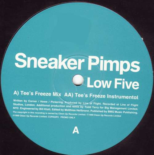 Cover Sneaker Pimps - Low Five (Todd Terry Remixes) (12, Promo) Schallplatten Ankauf