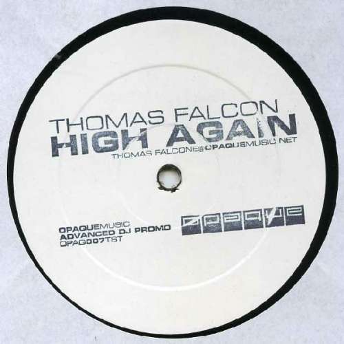 Cover Thomas Falcon* - High Again (12, Promo, W/Lbl) Schallplatten Ankauf