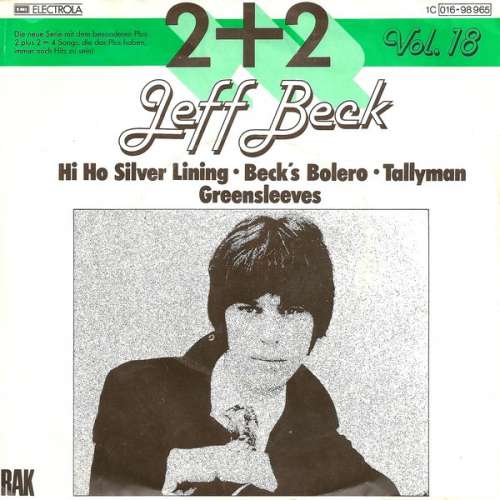 Cover Jeff Beck - 2 + 2 Vol. 18 (7, EP) Schallplatten Ankauf