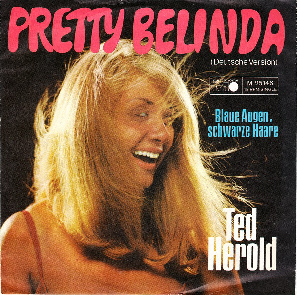 Cover Ted Herold - Pretty Belinda (7, Single) Schallplatten Ankauf