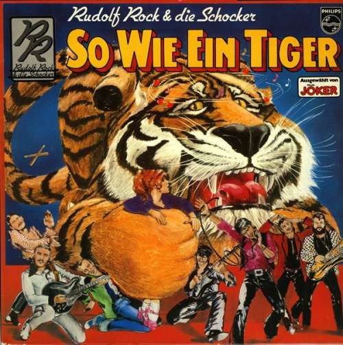 Cover Rudolf Rock & Die Schocker - So Wie Ein Tiger (LP) Schallplatten Ankauf