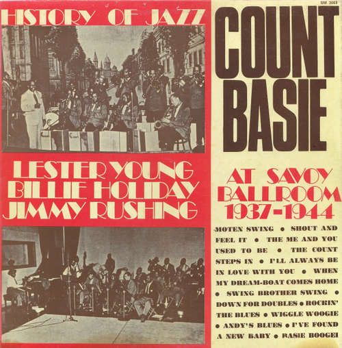 Cover Count Basie - At Savoy Ballroom 1937-1944 (LP, Comp) Schallplatten Ankauf