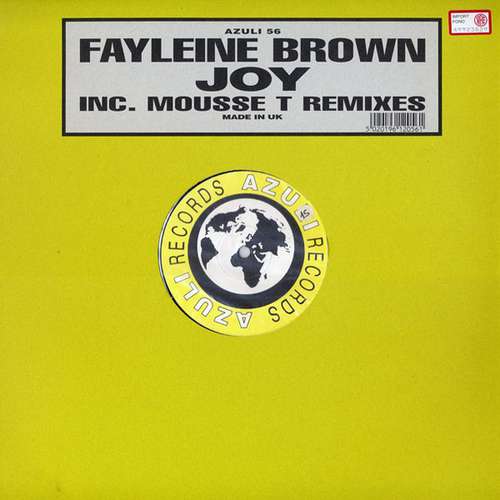 Cover Fayleine Brown - Joy (12) Schallplatten Ankauf