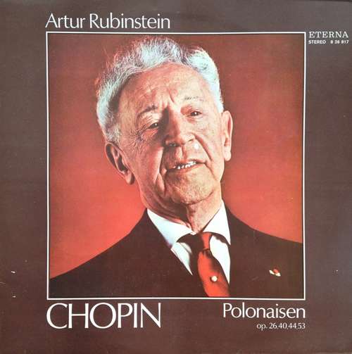 Cover Fryderyk Chopin* - Artur Rubinstein* - Polonaisen Op. 26, 40, 44, 53 (LP) Schallplatten Ankauf