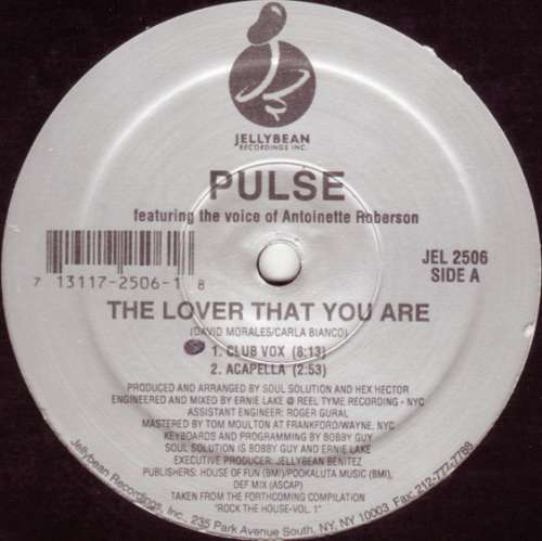 Cover Pulse (3) - The Lover That You Are (12, Single) Schallplatten Ankauf
