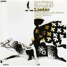Cover Erich Wolfgang Korngold - Steven Kimbrough, Dalton Baldwin - Lieder (LP) Schallplatten Ankauf