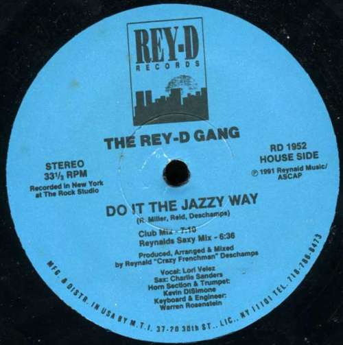 Cover The Rey-D Gang - Do It The Jazzy Way (12) Schallplatten Ankauf