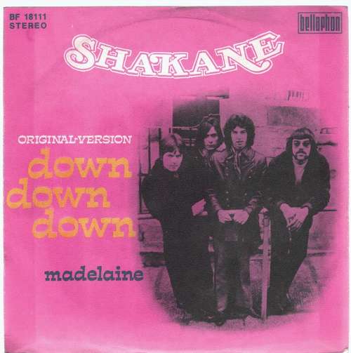 Cover Shakane - Down Down Down (7, Single) Schallplatten Ankauf
