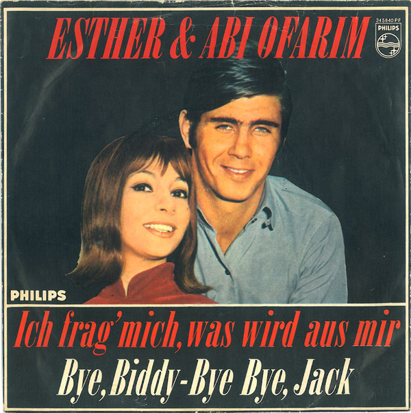 Cover Esther & Abi Ofarim - Ich Frag' Mich, Was Wird Aus Mir / Bye, Biddy-Bye Bye, Jack (7, Single, Mono) Schallplatten Ankauf